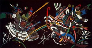 Study For A Mural — Wassily Wassilyevich Kandinsky