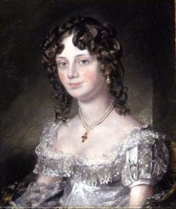 Portrait Of Mrs Mary Fisher, Wife Of John Fisher, Archdeacon Of Berkshire — John Constable, Romantic Landscape Painting