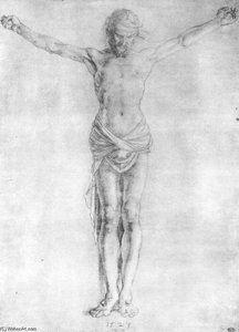 Christ On The Cross — Albrecht Dürer