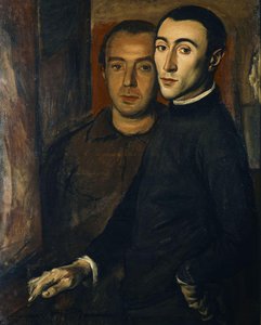 Self Portrait With Nikos Nikolaou — Yiannis Moralis