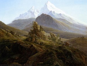 The Watzmann — Caspar David Friedrich
