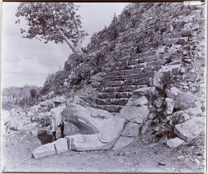 Photograph Of Chichén Itzá Taken By A.p. Maudslay — Alfred Percival Maudslay