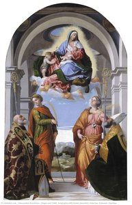 Virgin and Child, Saint John with Saints Benedict, Paterius, Eufemia, Giustina