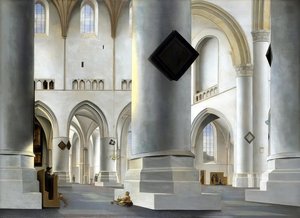 The Interior Of The Grote Kerk At Haarlem — Pieter Jansz. Saenredam