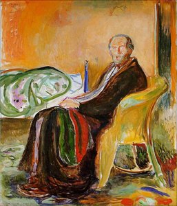 Self-portrait After The Spanish Flu Ng Oslo — Edvard Munch