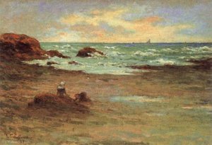 Corner Of A Beach At Concarneau — Claude Emile Schuffenecker