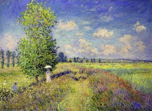 The Summer, Poppy Field — Claude Monet, Impressionism