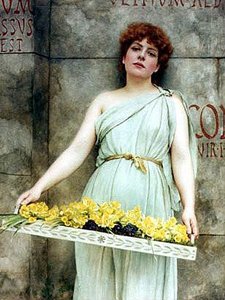 A Flower Seller — R.b.a John William Godward