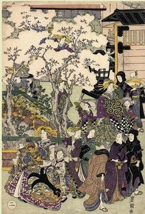The Promenade — Utagawa Toyokuni