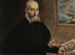 Portrait Of Giulio Clovio — El Greco