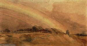 The Rainbow — Peter De Wint, Romanticism