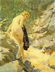 The Bather — Robert Lewis Reid
