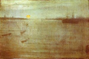 Nocturne: Blue And Gold - Southampton Water — James Abbott Mcneill Whistler