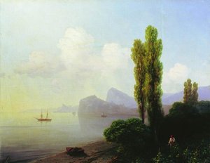 View Of Sudak Bay — Ivan Konstantinovich Aivazovsky