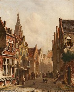 Summer Townscape — Oene Romkes De Jongh