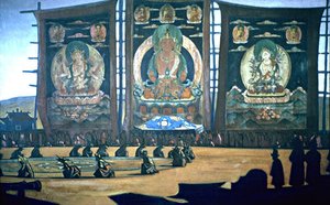 Mongolian Tsam — Nicholas Roerich