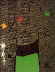 Mujer Y Pájaro 2 — Joan Miró