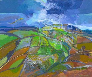 After The Rain, Widecombe, Devon — Alan Richards