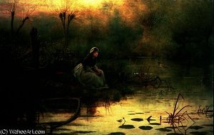 Willow From 'hamlet' — George Dunlop Leslie