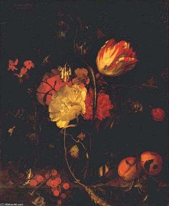 Flowers And Fruit — Maria Van Oosterwijck