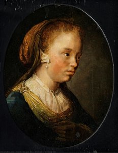 Portrait Of A Young Girl — Gerrit Dou