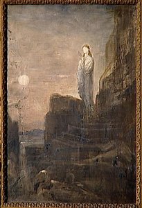 Hélène Sur Les Remparts De Troie — Gustave Moreau