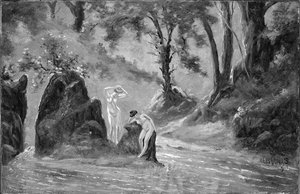 Landscape With Two Nudes — Louis Michel Eilshemius