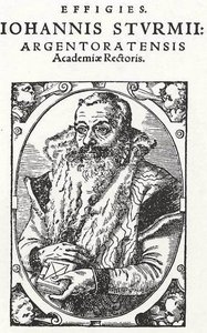Portrait Of Johann Storm Rector Of The Academy Of Strasbourg — Tobias Stimmer