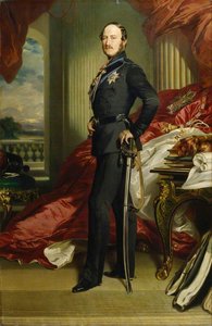 Prince Albert of Saxe Coburg Gotha (replica of an original of 1859 by the artist)