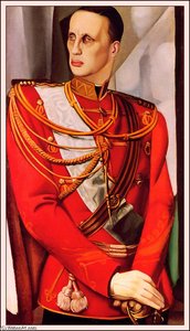 Portrait Of Grand Duke Gavriil Kostantinovic — Tamara De Lempicka