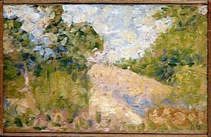 Paysage Rose — Georges Seurat
