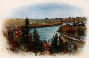 The Saskatchewan River At Edmonton — Harold Copping