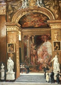 The Interior Of The Great Hall, Greenwich — William Bruce Ellis Ranken