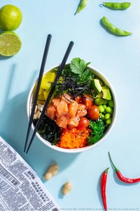 Poke Is Made Of Raw Fish, Served Either As An Appetizer But Also As A Main Course. It — Alexander Nikolaevich Averin