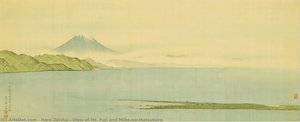 View Of Mt. Fuji And Miho-no-matsubara — Hara Zaichū