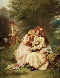 The Jolly Anglers — Edwin Thomas Roberts, Romanticism