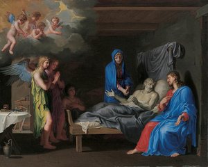 La Mort De Saint Joseph — Jacques De Stella
