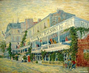 Le Restaurant De La Sirene A Asnieres — Vincent Willem Van Gogh