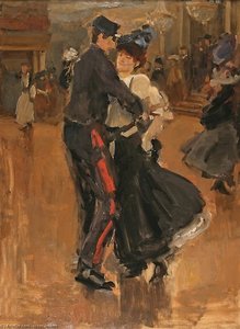 Dancing At The Moulin Galette — Isaac Lazarus Israels