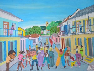 Untitled (carnaval At Le Cap) — Michel Gobin