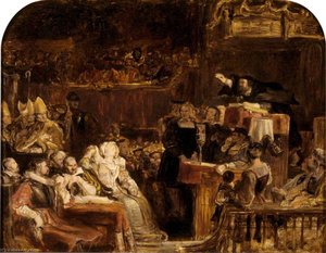 John Knox Preaching Before The Lords Of The Congregation, 10 June 1559 — Sir David Wilkie