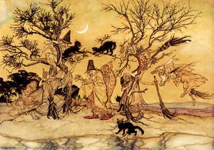 The Witches Sabbath — Arthur Rackham