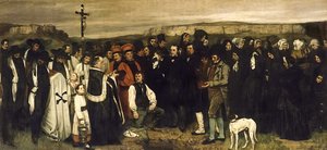 A Burial At Ornans — Gustave Courbet, Contemporary Realism