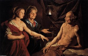 Sarah Leading Hagar to Abraham