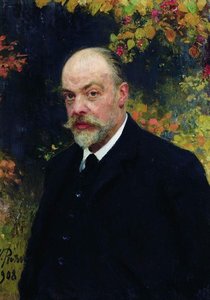 Portrait Of Kryuchkov — Ilya Yefimovich Repin, Realism