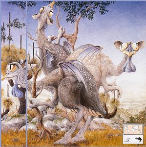 Spotted Marsh Draak — Graeme Base