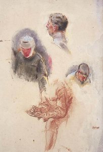 Study For 'an Advanced Dressing — Henry Tonks