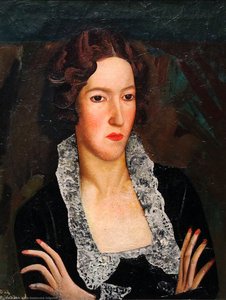 Portrait Of A Woman — Boris Dmitrievich Grigoriev