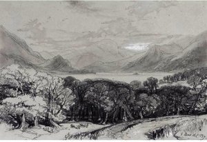 Ullswater From Gowsbarrow Park — Edward Lear