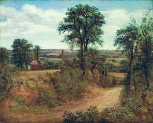 Fen Bridge Lane — Thomas Gainsborough, Classicism Rococo